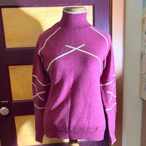 Athleta Women's Pullover Wool Sweater - Rich Pink